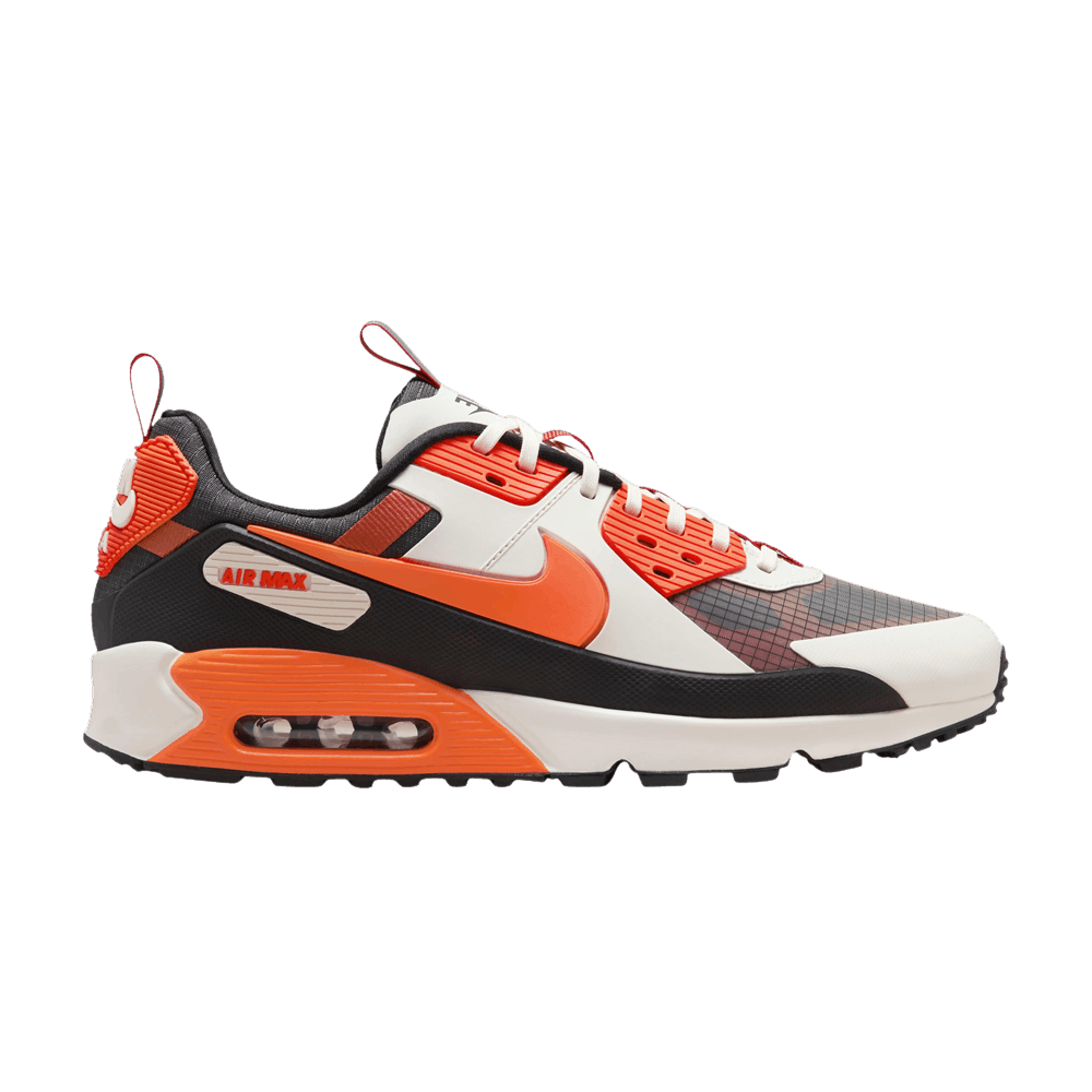 nike air max white orange black