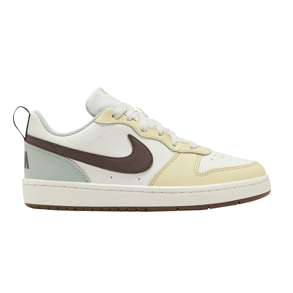 Pre-owned Nike Court Borough Low Recraft Gs 'sail Aqua Brown' | Cream | Kid's Size 7