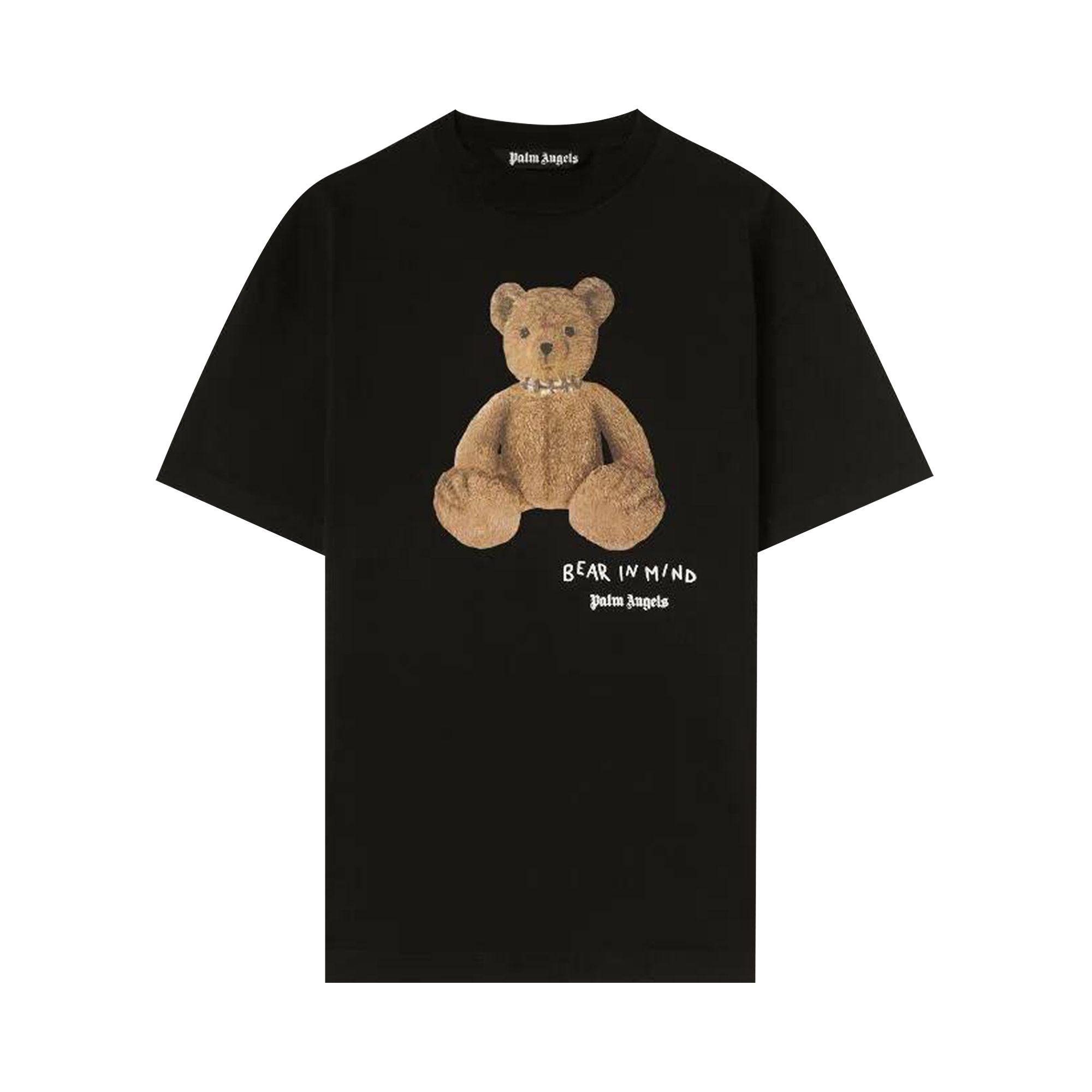 Palm Angels Bear In Mind Tee 'Black/Brown' | Men's Size S