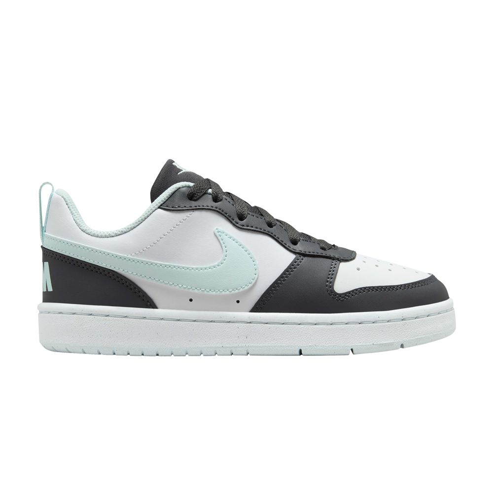 Pre-owned Nike Court Borough Low Recraft Gs 'anthracite Glacier Blue' | Black | Kid's Size 6.5