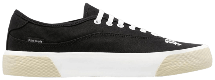 Palm Angels Logo Skaters Low Black White