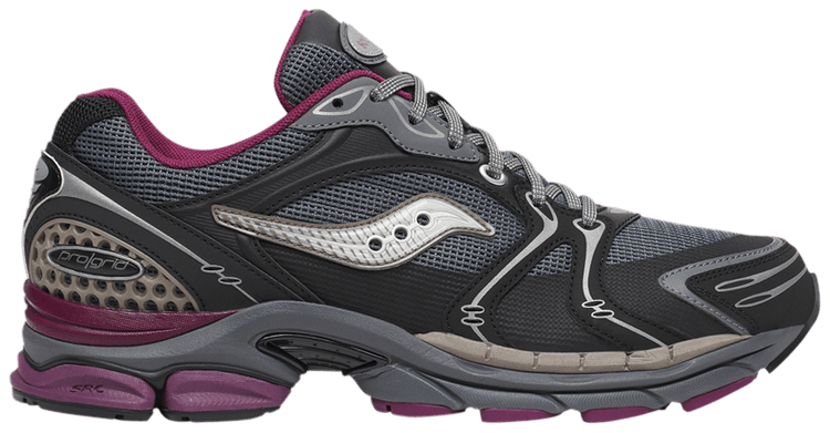 Saucony ProGrid Triumph 4 Winter Tech Pack   Dark Grey Plum