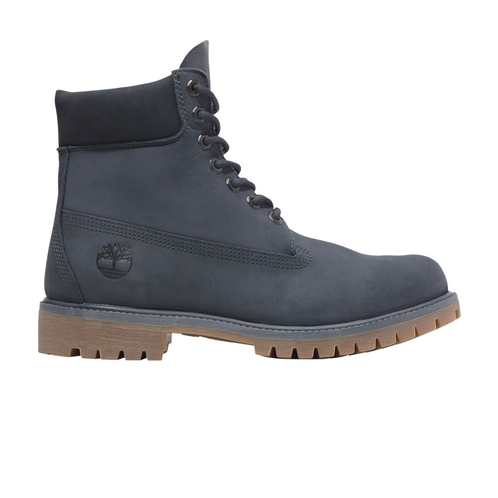 Pre-owned Timberland 6 Inch Premium Boot 'dark Blue' | Men's Size 8