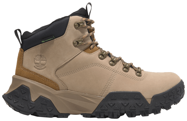 Timberland Motion Scramble Lace Up Mid Waterproof Beige