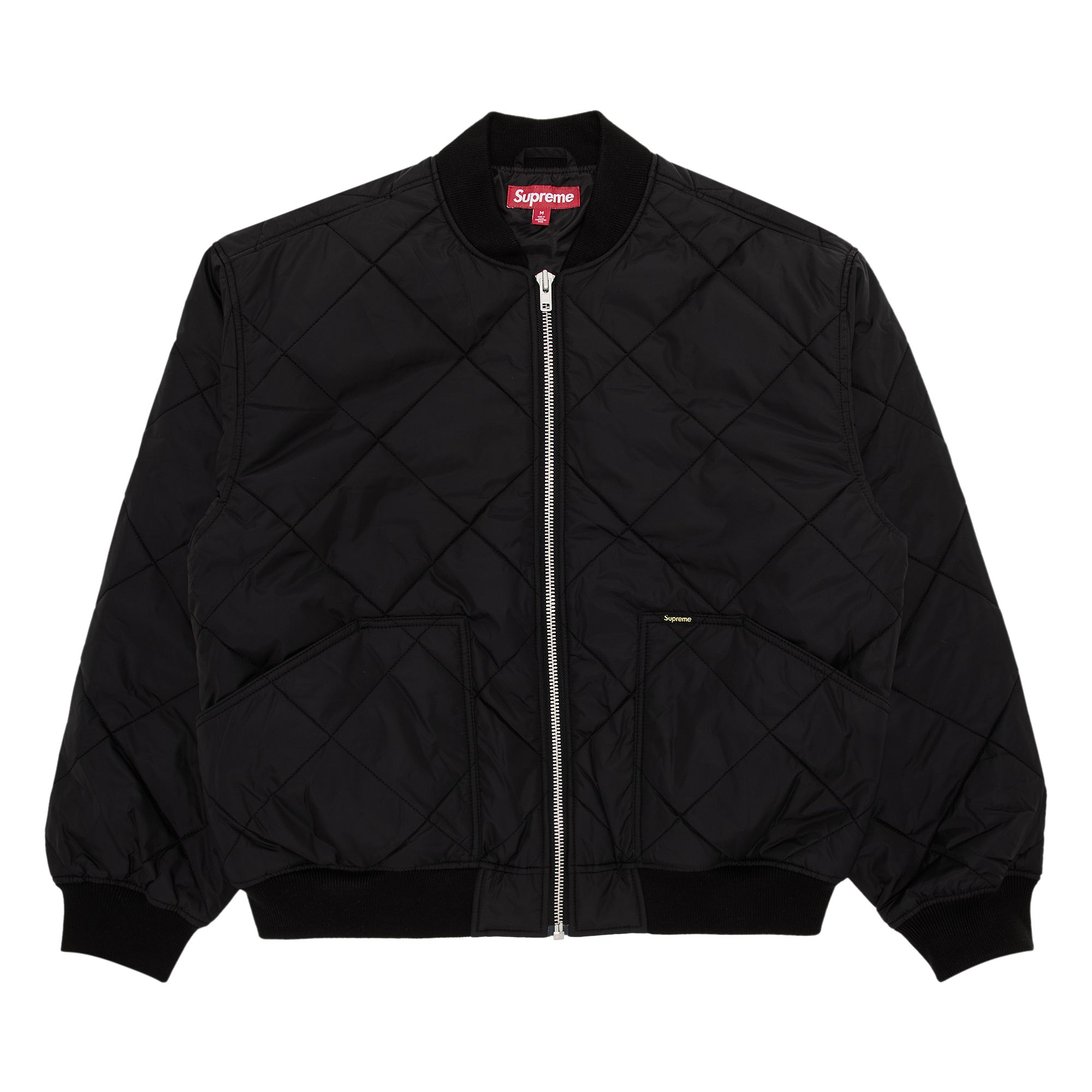 Supreme AOI Quilted Work Jacket 'Black' | Men's Size 2XL
