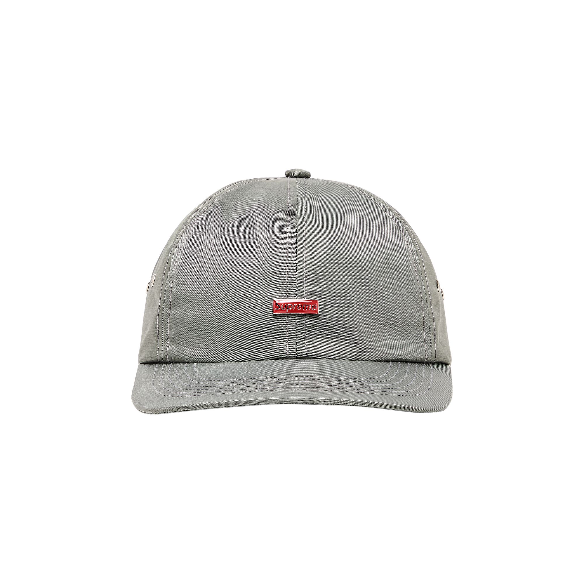 Supreme Enamel Small Box 6-Panel 'Grey' | Men's Size Onesize