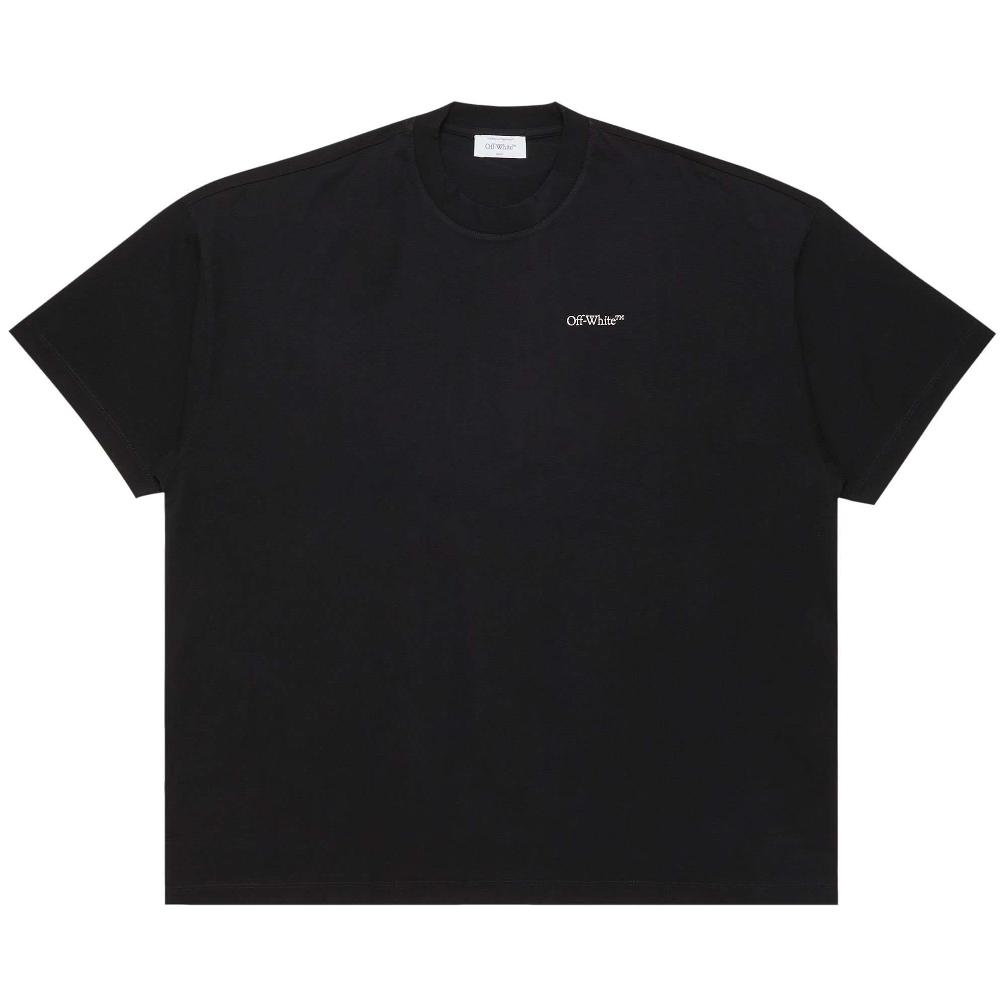 Off-White Vanish Arrow Over Short-Sleeve Tee 'Black/Chalk' | Men's Size S