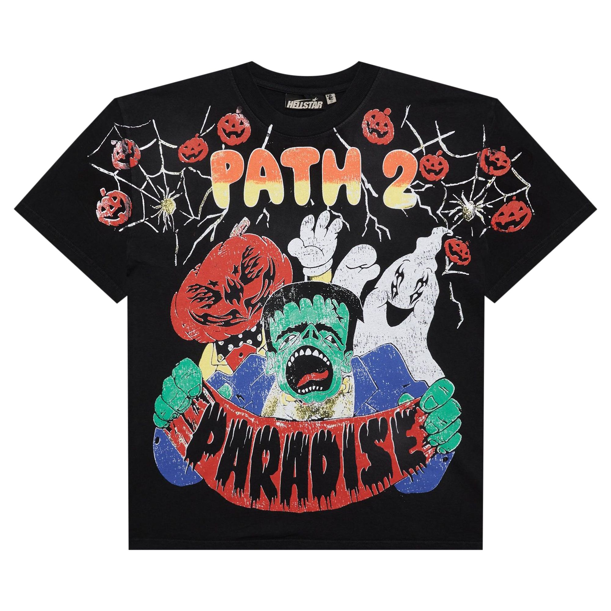 Hellstar Spooky Character T-Shirt 'Black' | Men's Size M