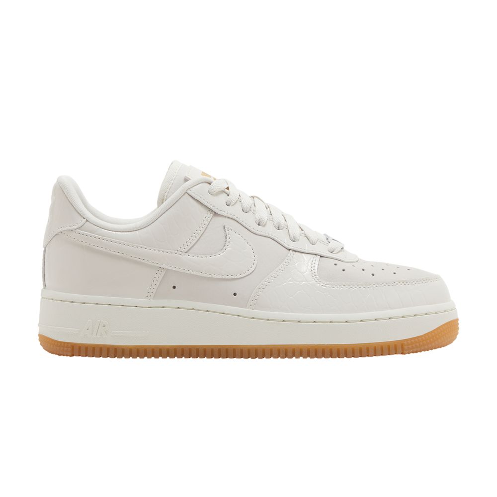 Pre-owned Nike Wmns Air Force 1 '07 Lx 'phantom Croc' In Cream
