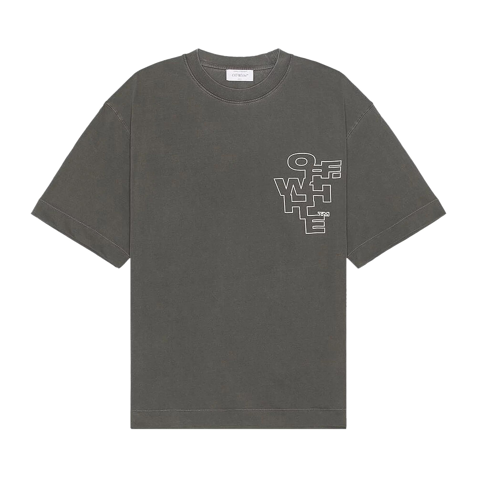Off-White Outline Arrow Skate Short-Sleeve Tee 'Black/White' | Men's Size M