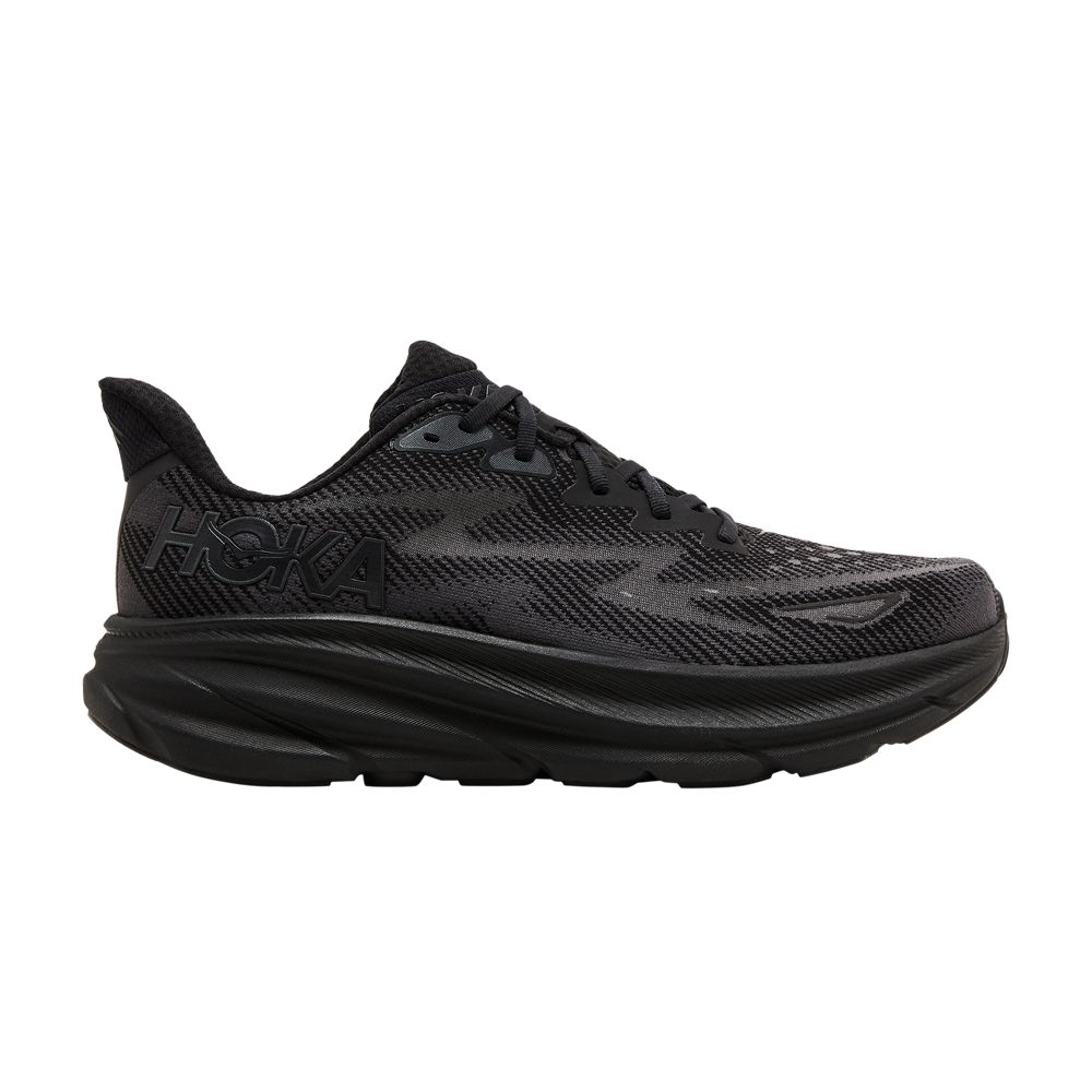 HOKA Wmns Clifton 9 'Triple Black' | Women's Size 10
