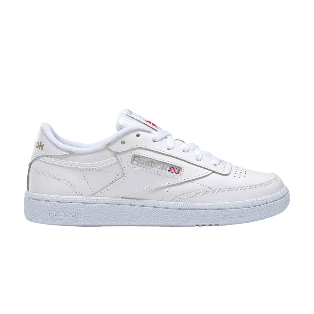 Pre-owned Reebok Wmns Club C 85 'white Light Grey'