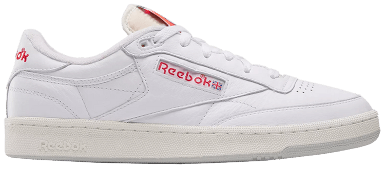 Reebok Men s Club C 85 Vintage Shoes Size 9.5 White Red