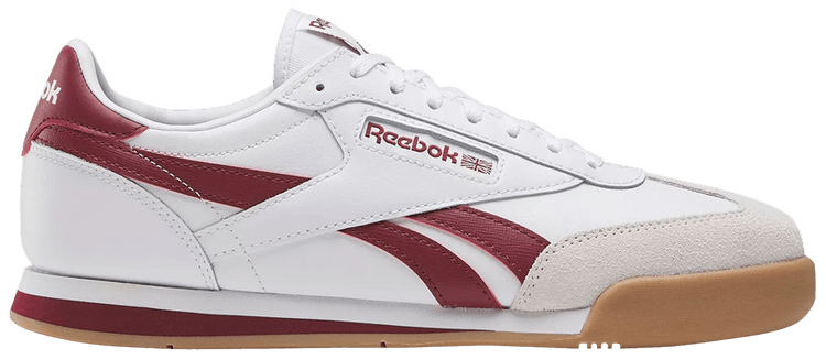 Reebok Campio XT White Classic Burgundy