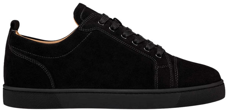 Christian Louboutin☆ルビタウン Buy Christian Louboutin Louis Junior Flat 'Black Suede