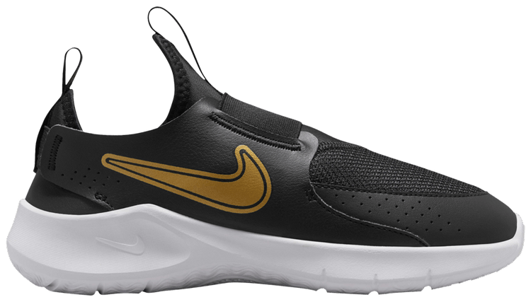 Nike Flex Runner 3 GS Black Metallic Gold