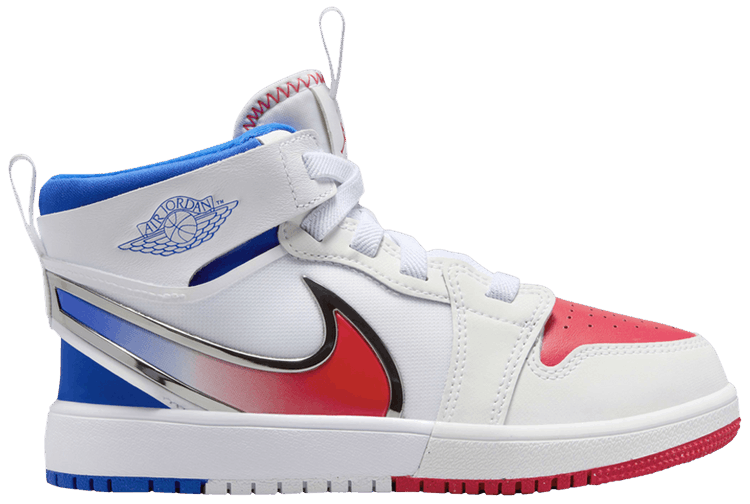Air Jordan 1 Mid RM EasyOn PS White Racer Blue Red