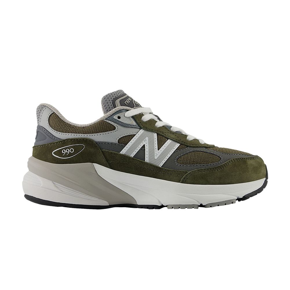 New Balance 990v6 Big Kid 'True Camo' | Green | Kid's Size 3.5