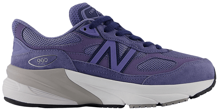 New Balance 990v6 Big Kid Purple