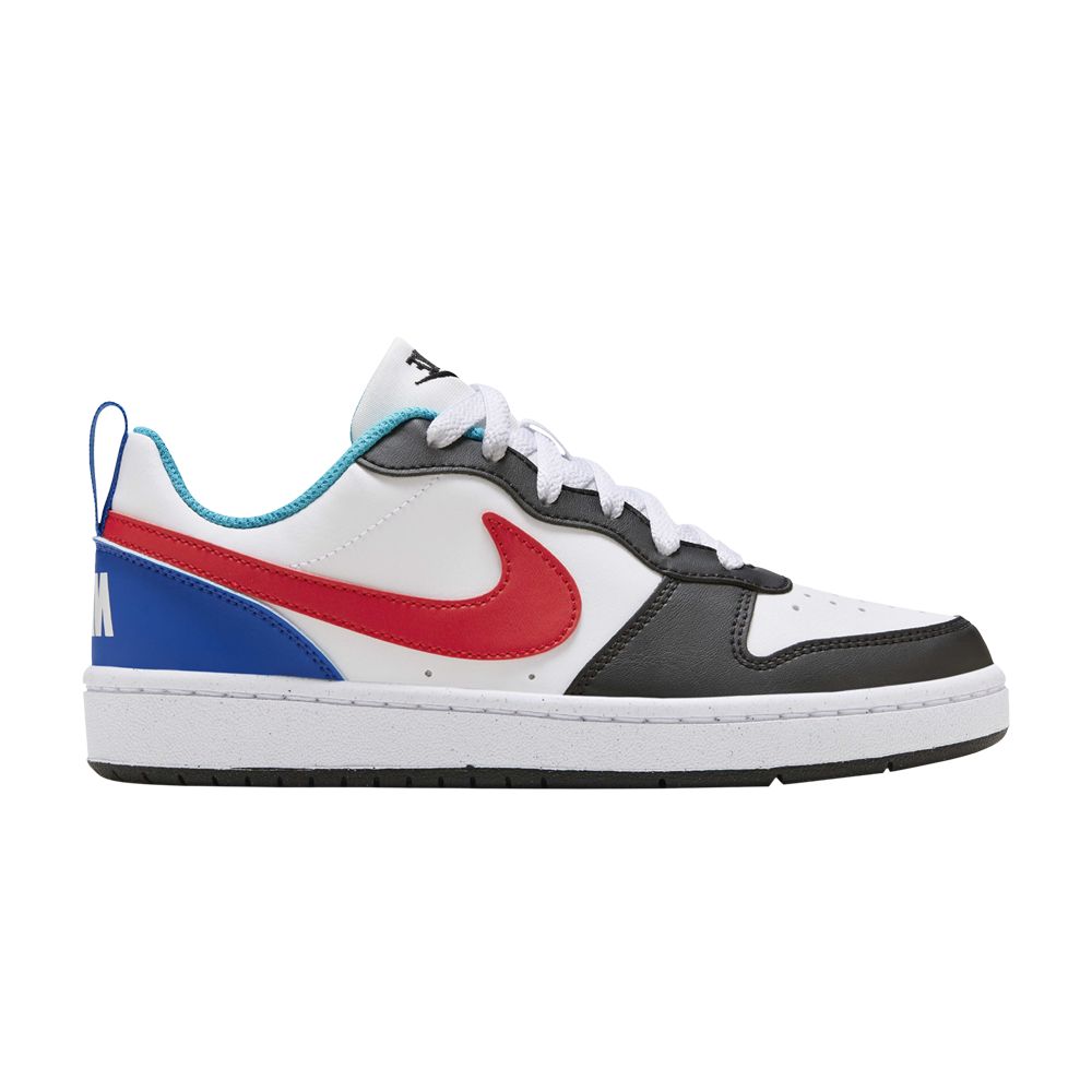 Pre-owned Nike Court Borough Low Recraft Gs 'white Red Blue' | Kid's Size 1.5