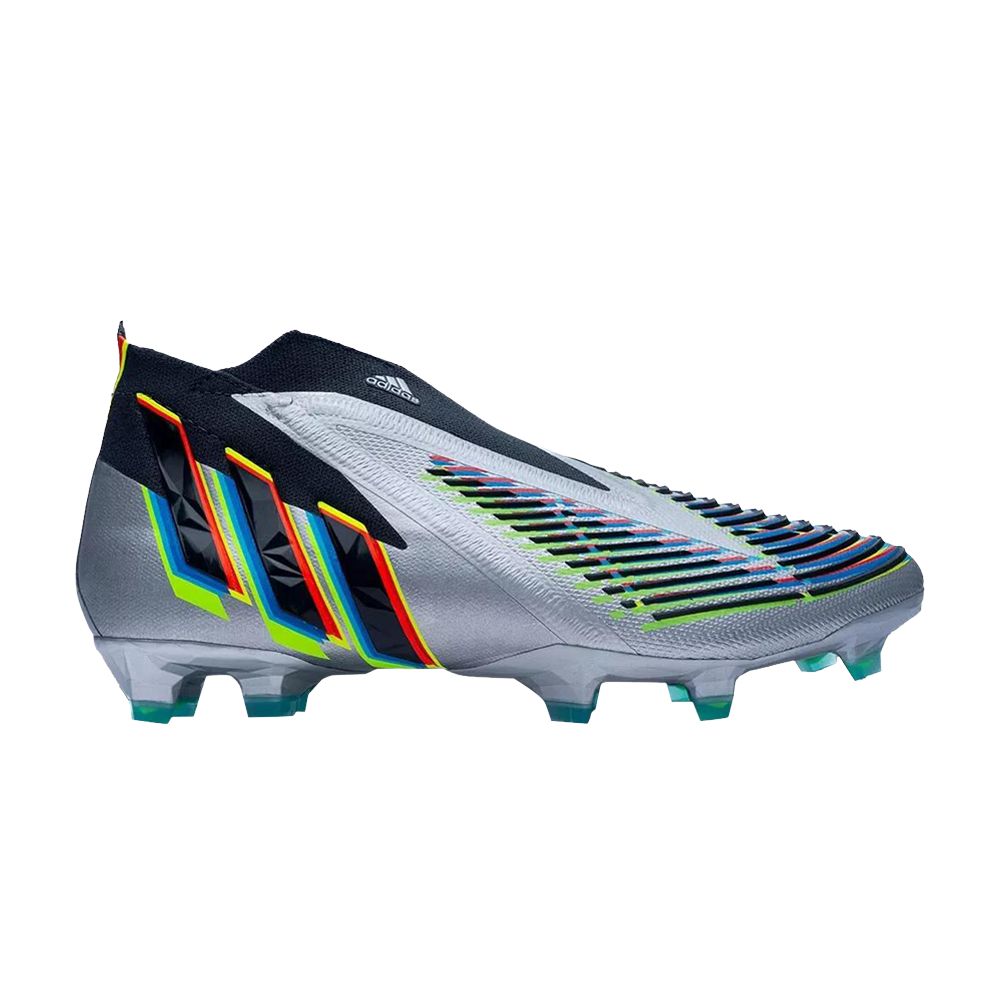 adidas Predator Edge+ SG 'Beyond Fast Pack' | Silver | Men's Size 8 - HR1570