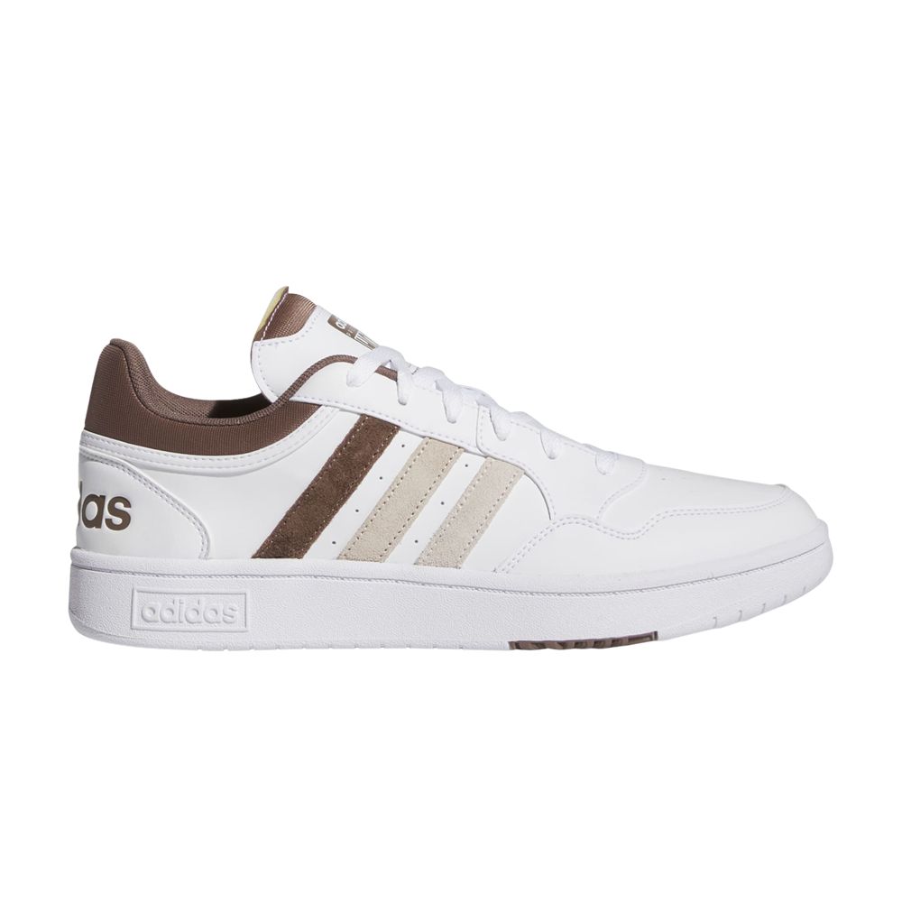 adidas Hoops 3.0 Low 'Tonal Stripes Pack - Earth Strata' | White | Men's Size 11.5 - IG7913