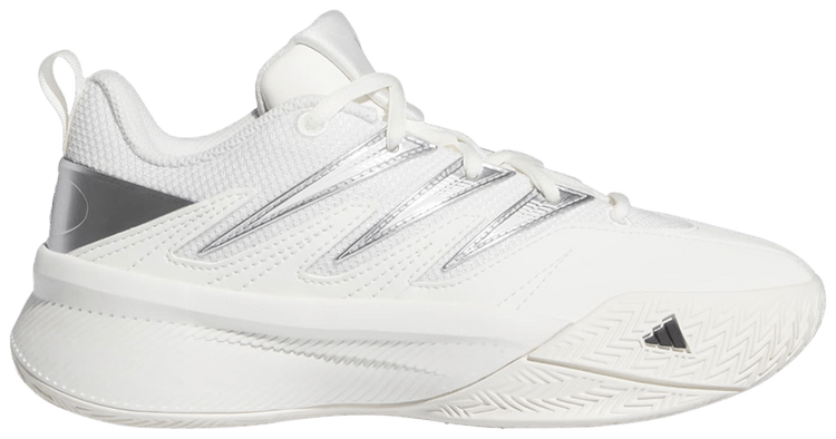 Adidas Dame Certified 3 J White Silver Metallic