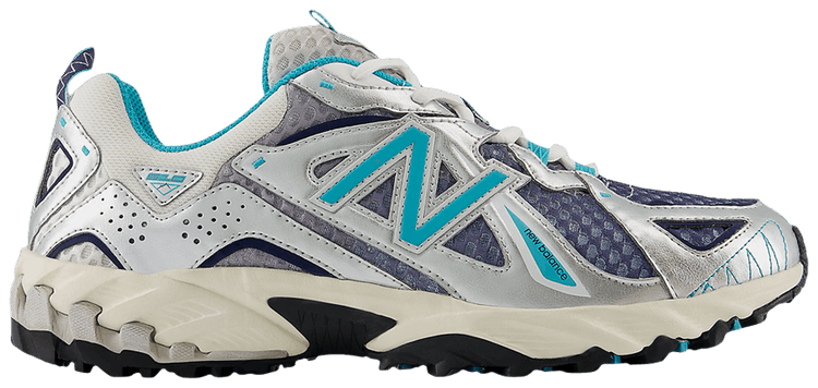 New Balance 610 Silver Metallic Virtual Blue