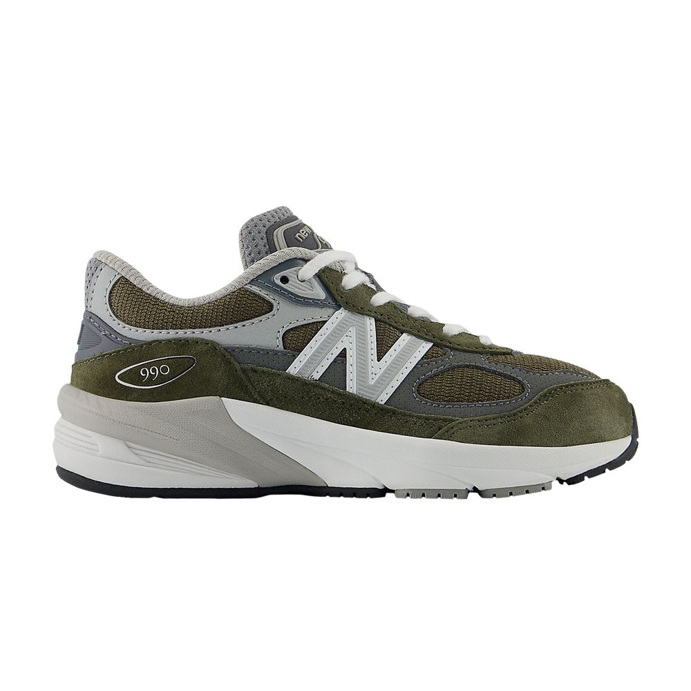 Pre-owned New Balance 990v6 Little Kid 'true Camo' | Green | Kid's Size 12.5