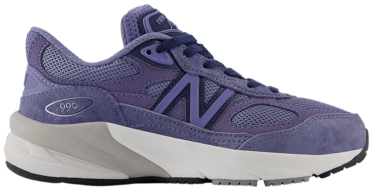 New Balance 990v6 Little Kid Purple