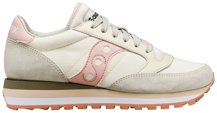 Saucony Wmns Jazz Triple Glitter   Beige Salmon