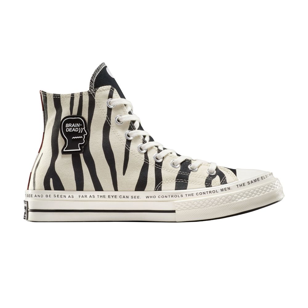 Converse Brain Dead x Chuck 70 High 'Mismatched Prints' | Multi-Color | Men's Size 9