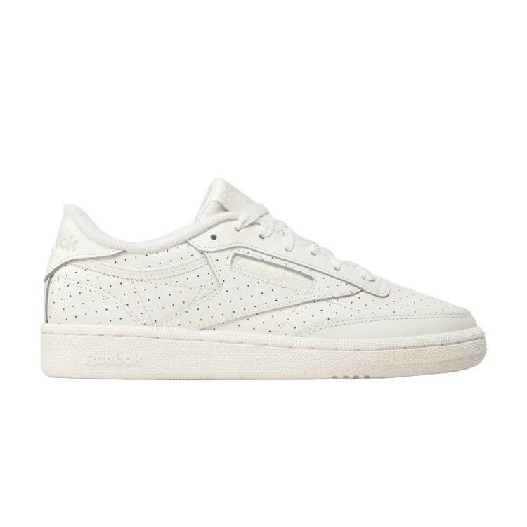 Buy Wmns Club C 85 Chalk Alabaster Perforated GY6772 GOAT UK