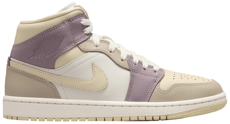 Wmns Air Jordan 1 Mid Khaki Taupe Grey