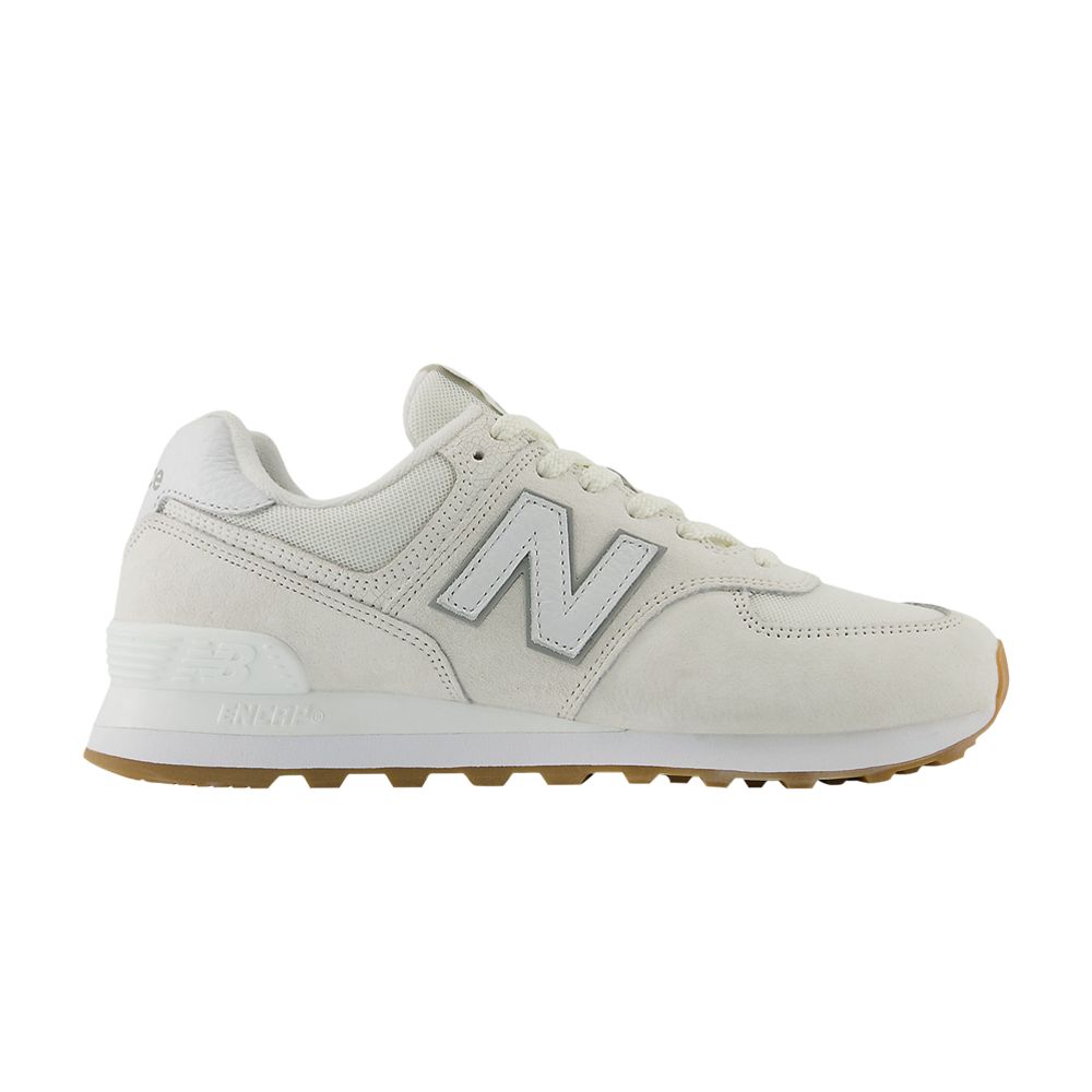 New Balance 574 'Sea Salt Concrete Gum' | White | Men's Size 8.5