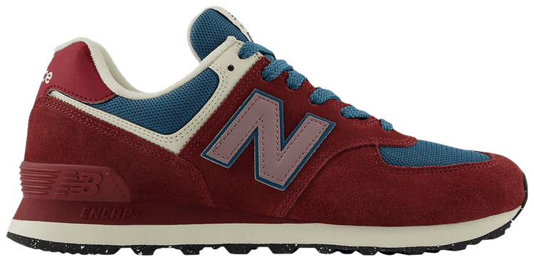 New Balance 574 Classic Crimson Terrarium