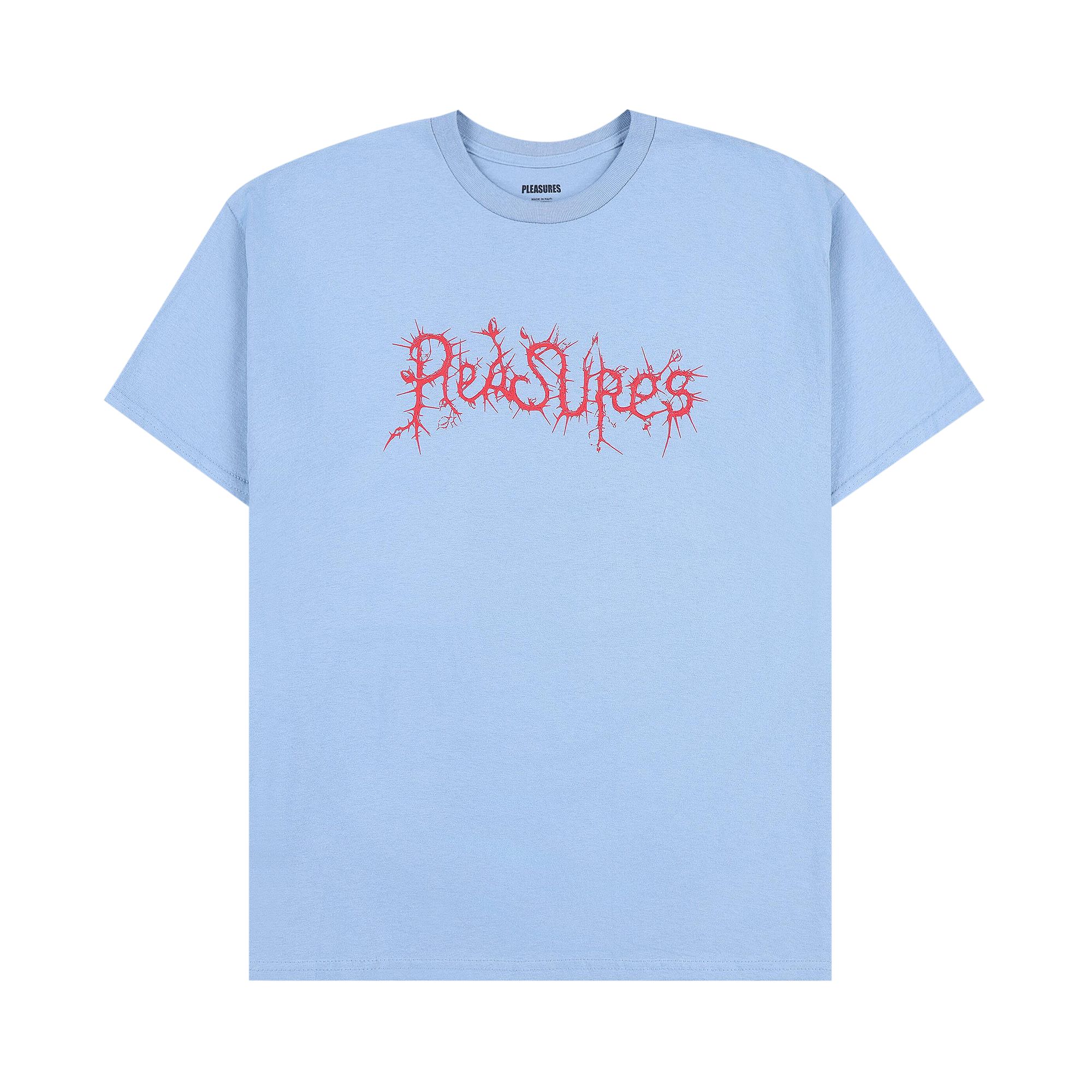 Pleasures Nature T-Shirt 'Stone Blue' | Men's Size XL