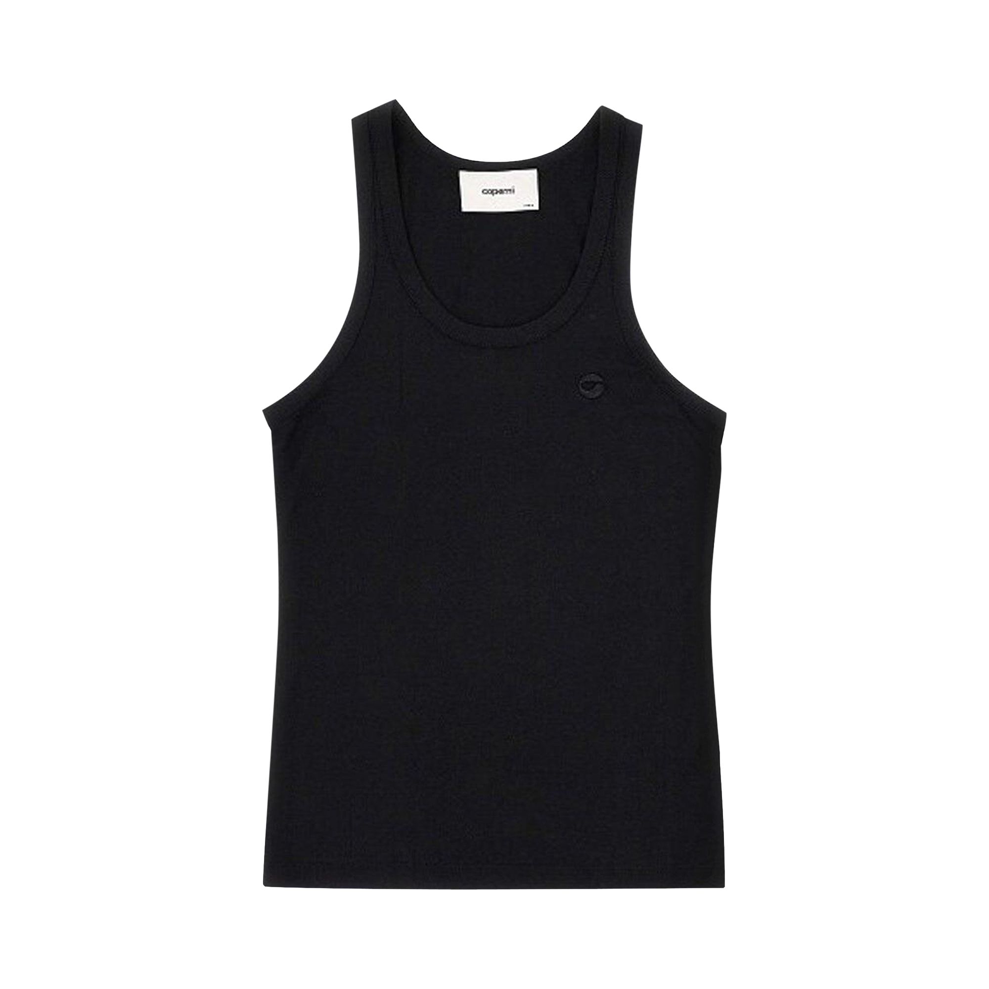 Pre-owned Coperni Lightweight Logo Tank Top 'black' | Women's Size Xl