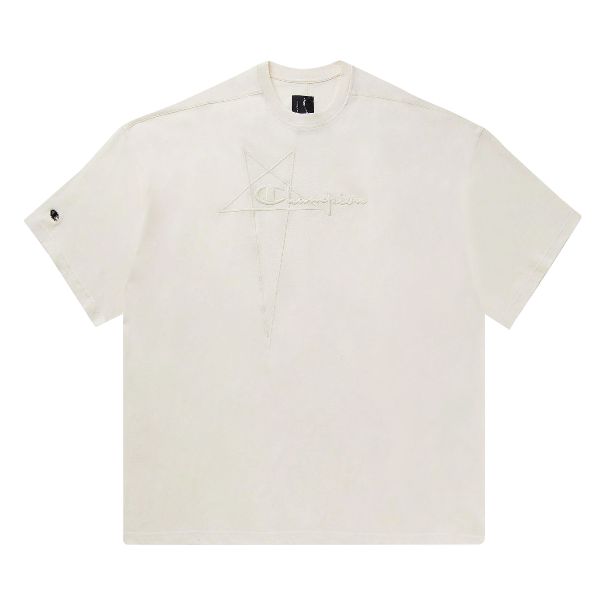 Pre-owned Rick Owens Tommy Tee 'natural' | Tan | Men's Size L