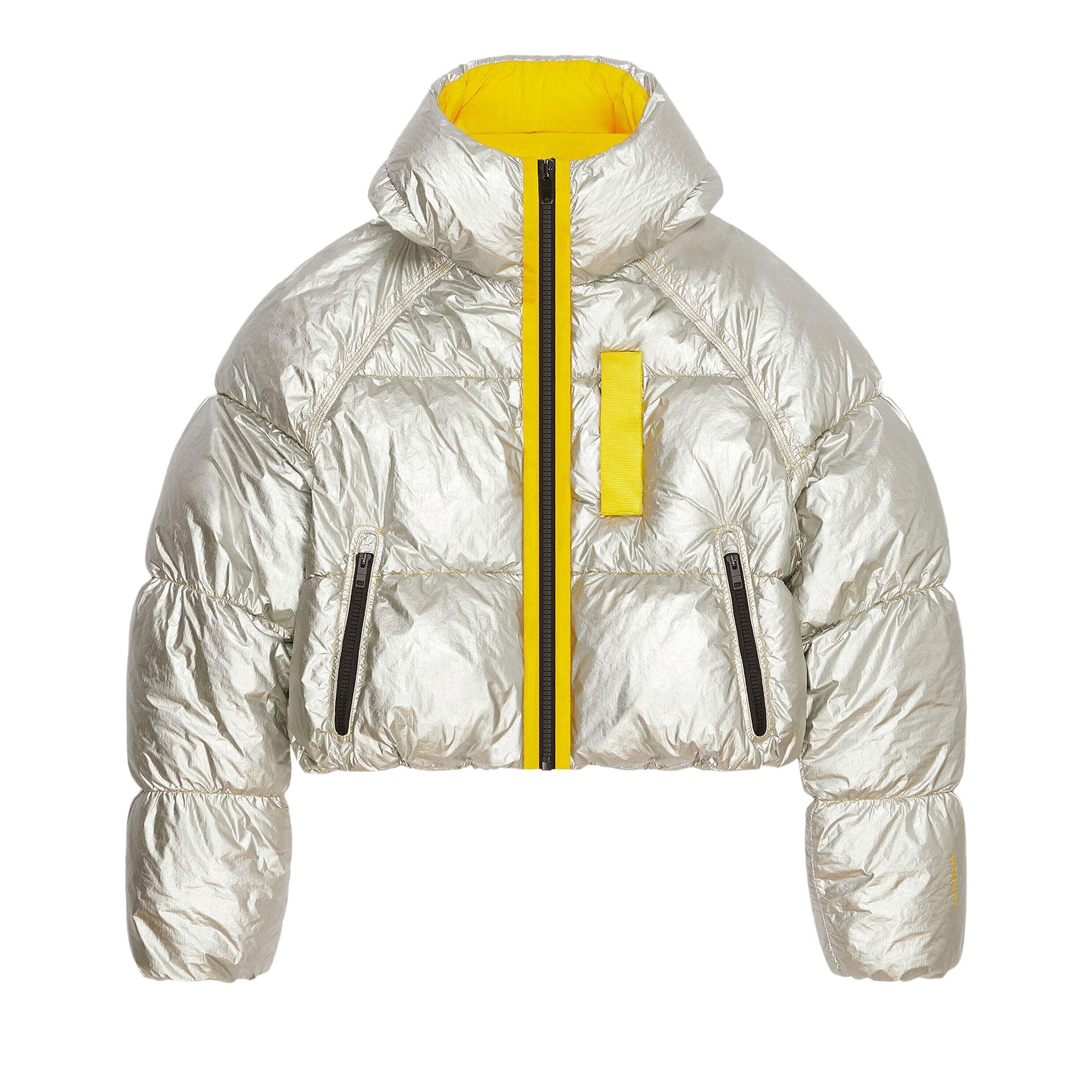Pre-owned Givenchy Laminated Hooded Puffer 'fluo Yellow' | Men's Size 48