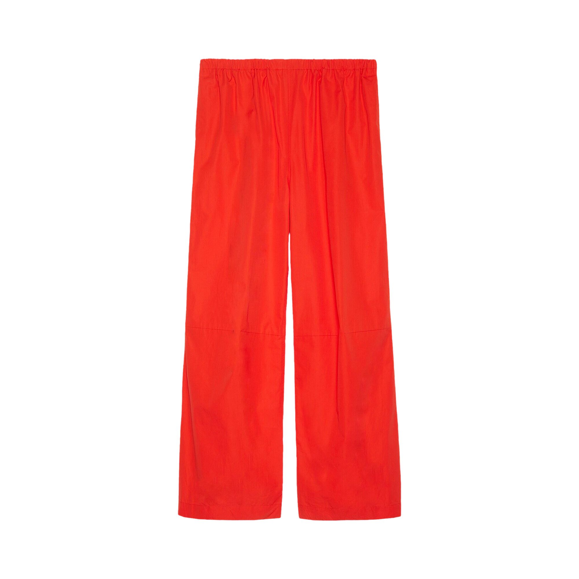 Click to view more detailed imagery on our partner's website Pre-owned Gucci Poplin Skater Pant 'poppy Red' | Men's Size 44