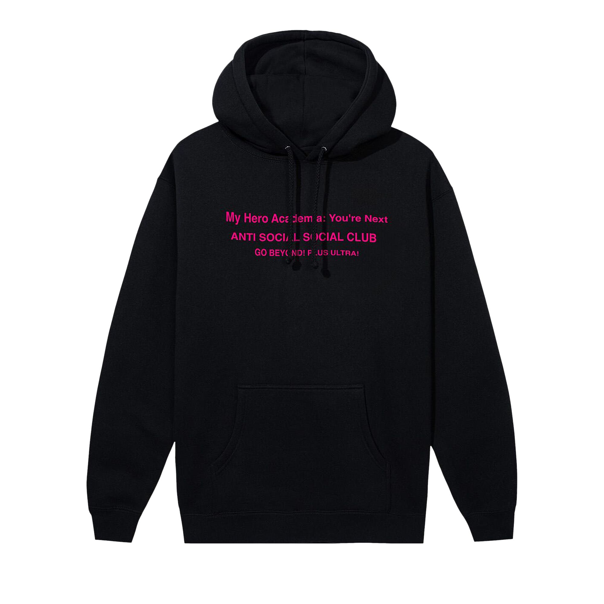 Pre-owned Anti Social Social Club One For All Hoodie 'black' | Men's Size M