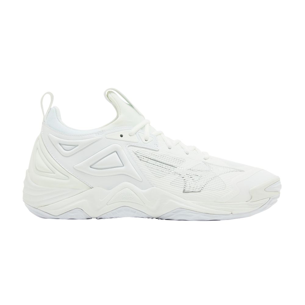 Pre-owned Mizuno Wave Momentum 3 'white Silver'