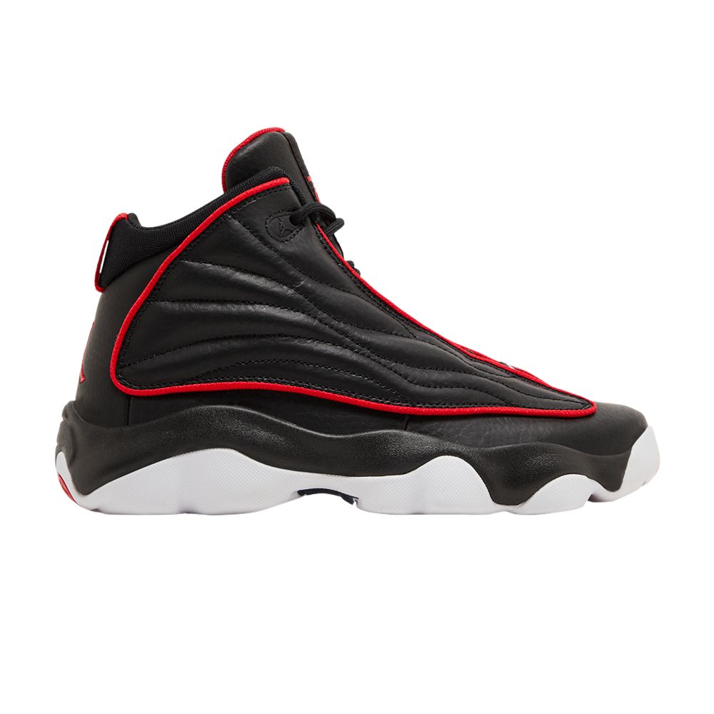 Pre-owned Air Jordan Jordan Pro Strong Gs 'black University Red' | Kid's Size 7