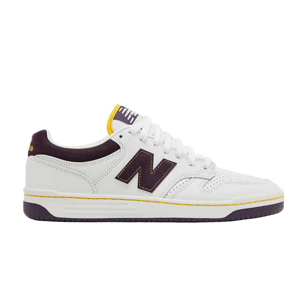 New Balance Numeric 480 'Eighties Pack - Lakers' | White | Men's Size 7