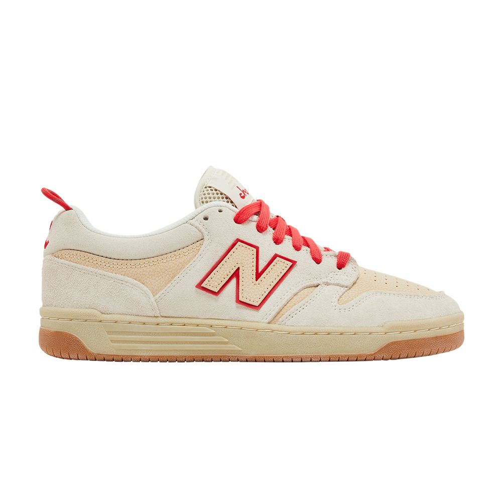 New Balance Chocolate Skateboards x Numeric 480 'Sea Salt Red' | Cream | Men's Size 11.5