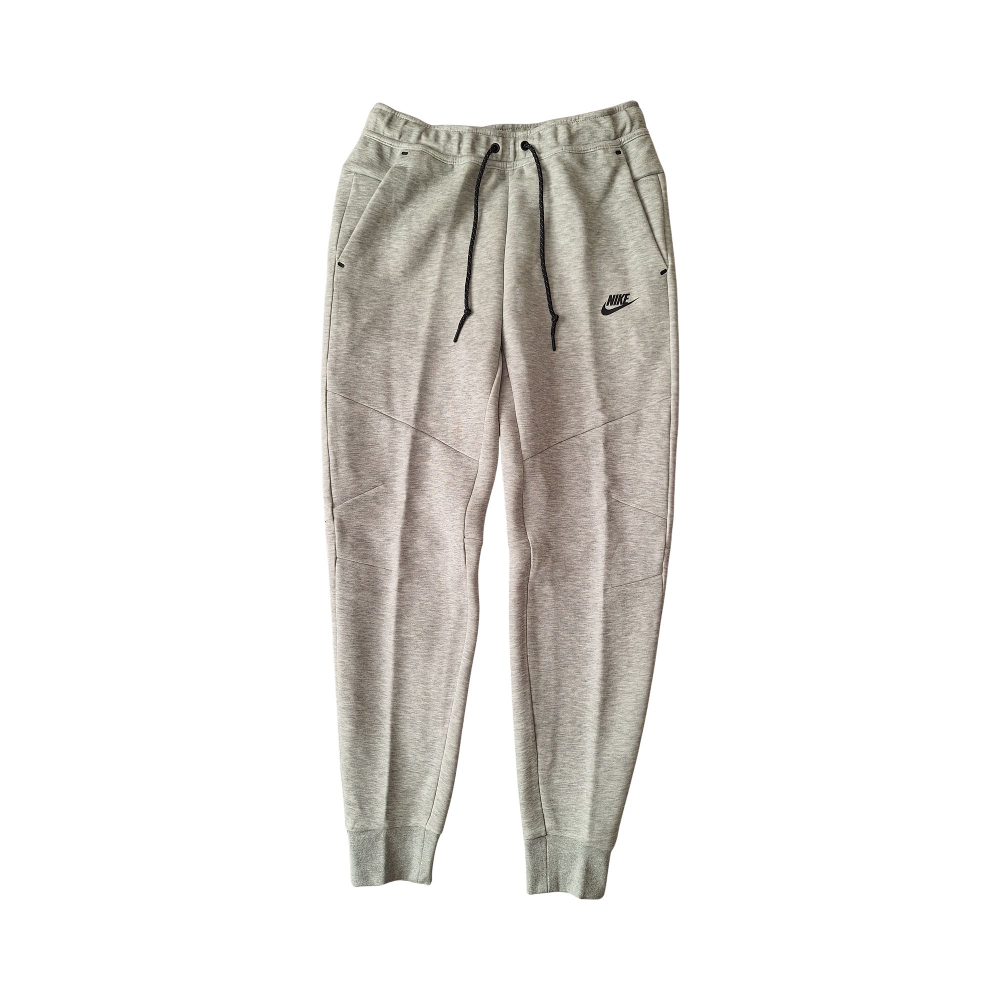 Nike Tech Fleece Jogger Pants 'Dark Grey Heather/Black' | Men's Size M