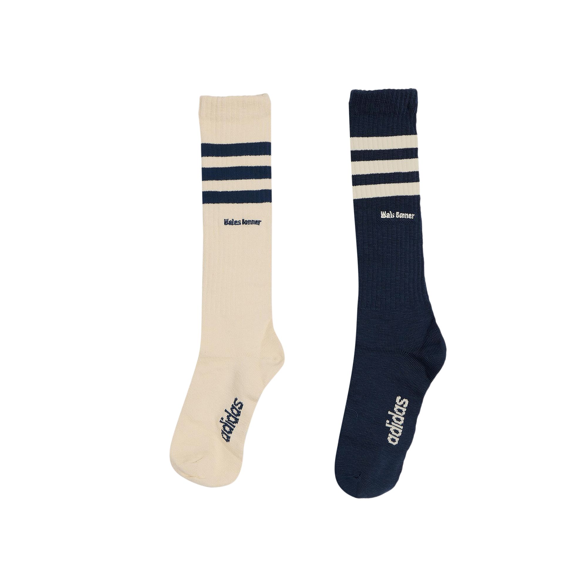 adidas x Wales Bonner 3S Sock 'Wonder White/Collegiate Navy' | Men's Size L