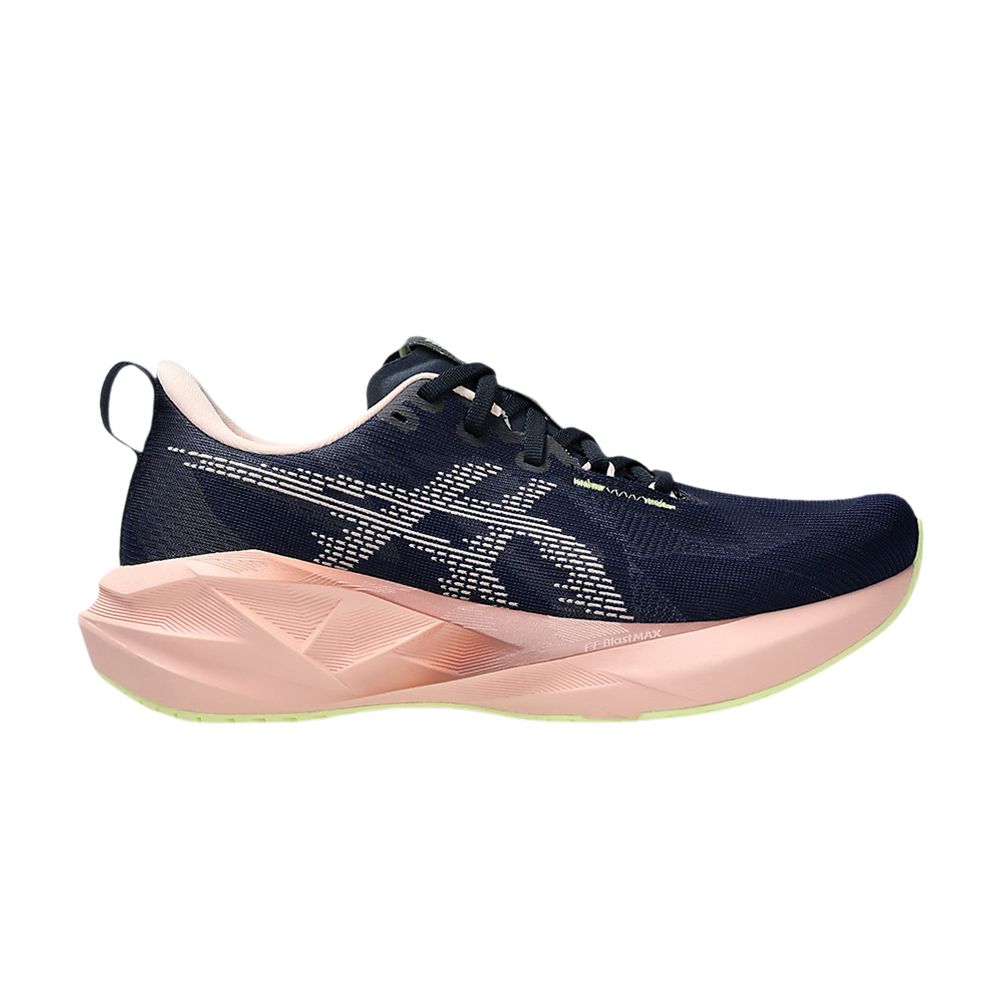 Pre-owned Asics Wmns Novablast 5 'midnight Breeze' In Blue