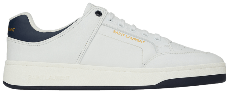 ◆Saint LaurentSL/61 24AW 最新作◆ レザースニーカー/white◆ SL/61 sneakers in smooth leather | Saint Laurent | YSL US